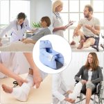 Heel Protectors for Pressure Sores in Bed and Heel Protectors for Bed Sores, Heel Cushions for Heel Pain Relief, Foot Heel Pillows for Bedridden Patients Supplies with Laundry Bag - Image 6